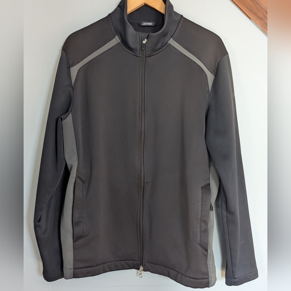 Nike Golf Therma-Fit Men's Black and Gray Performance Jacket